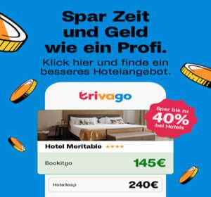 Bis zu 40% sparen bei Trivago