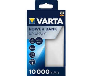 VARTA Power Bank 10000mAh, Powerbank Energy mit 4 Anschlüssen für 9,64€ PVG 17,88€