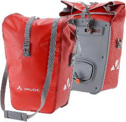 VAUDE Aqua Back Fahrradtaschen 2 Stück, lava für 65,91€ statt 102€