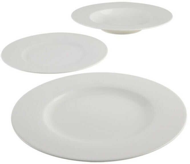 Vivo by Villeroy & Boch Basic White Geschirr Set | 18 teilig