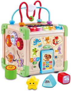 Vtech Interaktiver Holz Spielwürfel mit Liedern und Musik für 23,36€ statt 34,84€