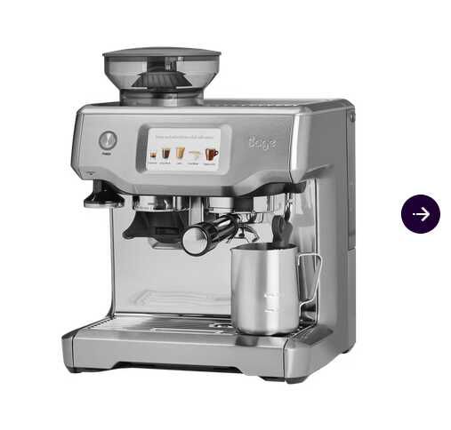 Sage Siebträger Espressomaschine The Barista Touch SES880 707,95€ statt  799,99€