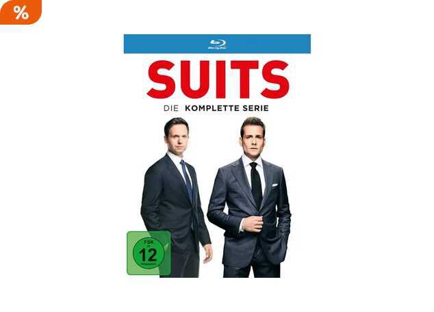 Suits   Die komplette Serie [34 Blu Ray]  50€ statt  89,90€