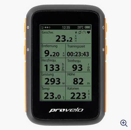 Provelo GPS Fahrradcomputer  30,94€ statt  99,99€