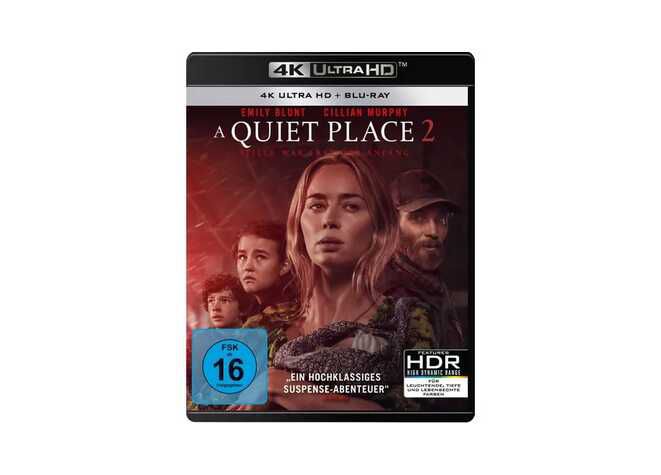 A Quiet Place 2 (2020)   4K Bluray + Bluray 12,99€ statt  14,79€