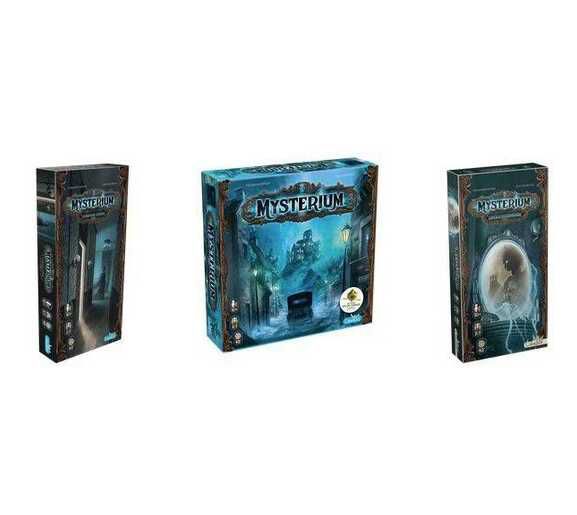 Mysterium + 2 Erweiterungen (alles erste Edition) Brettspiel 40,80€ statt  86€