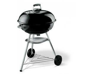 Weber Compact Kettle Holzkohlegrill, Ø 47cm Grillfäche, BBQ Grill für 96,69€ PVG 134,79€