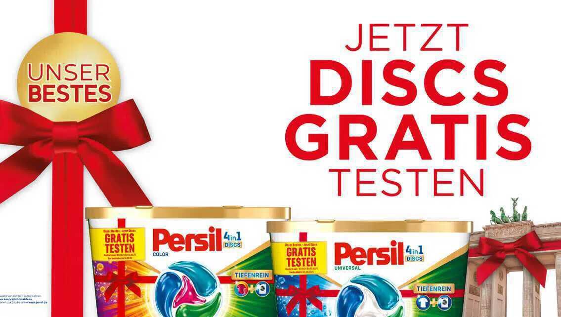 Persil Discs gratis testen – 31.01.202