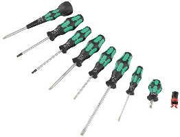 Wera Kraftform Ball Grip Set 1, Schraubendreher Satz, 9 teilig für 19,95€ statt 24,29€