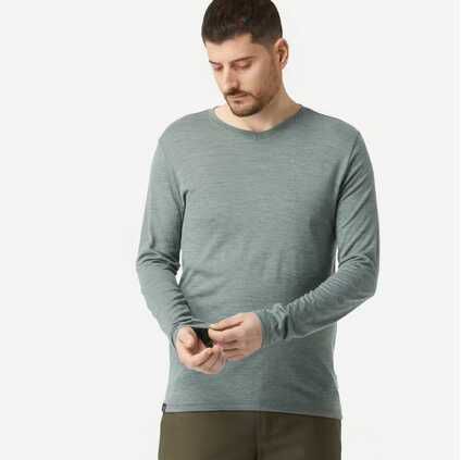 Forclaz Travel 500 Merino Langarm Shirt bzw. Baselayer (S bis 2XL) 28,98€ statt  37,98€