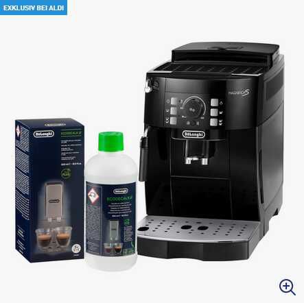 DELONGHI Kaffeevollautomat Magnifica S ECAM21.113.B, inkl. 2x Entkalker 274,95€ statt  309,99€