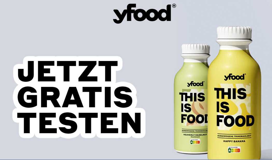 yfood gratis testen (Globus und Bela)