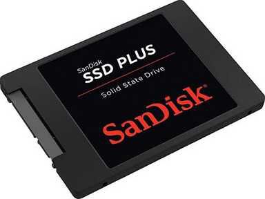 SANDISK SSD PLUS Festplatte, 1 TB SSD SATA 6 Gbps 53,39€ statt  59,99€