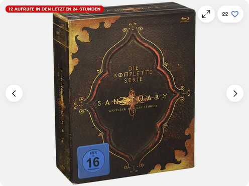 Sanctuary   Die komplette Serie   Collectors Edition (Blu ray) 23,03€ statt  37,99€