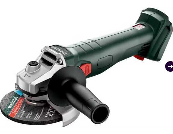 Metabo Akku Winkelschleifer | W 18 7 125  65,90€ statt  79,99€