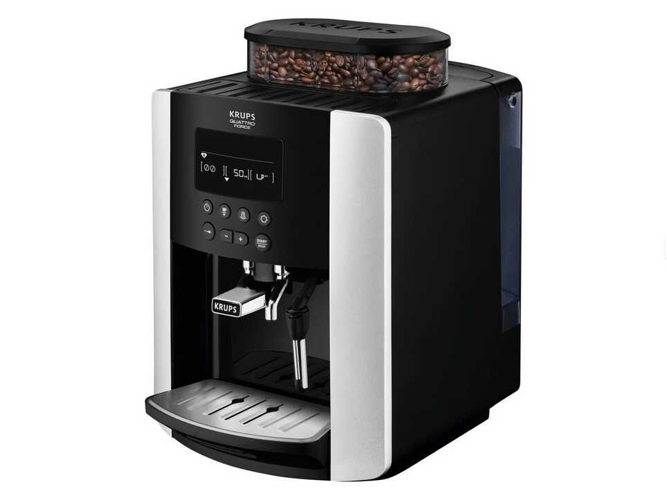 Krups Kaffeevollautomat Arabica Display Quattro Force EA8178 294,95€ statt  377,99€