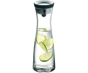 WMF Basic Wasserkaraffe aus Glas, 1 Liter, Glaskaraffe mit Deckel für 19,99€ PVG 26,99€