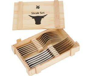 WMF Steakbesteck 12 teilig, Steakbesteck Set für 6 Personen, Steakmesser Set für 22,99€ PVG 29,68€