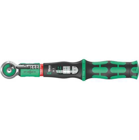 WERA Safe Torque A 1 Drehmomentschlüssel mit 1/4 Vierkantantrieb, 2 12 Nm  131,98€ statt  164,97€