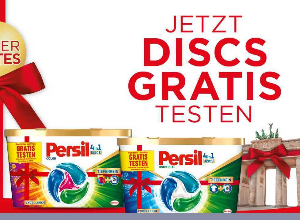 CB: Persil Discs gratis testen (bis 31.01.)