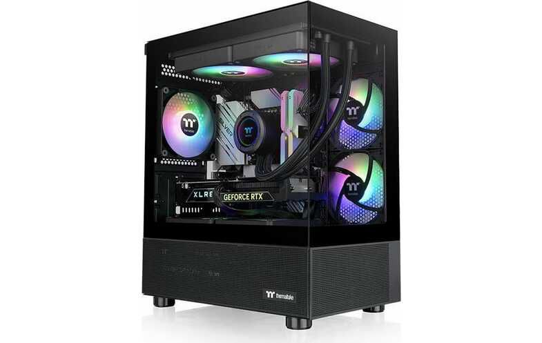 Thermaltake View 170 TG ARGB Black, Mini Tower, PC Gehäuse (CA 1Z4 00M1WN 00) 53,95€ statt  59,90€