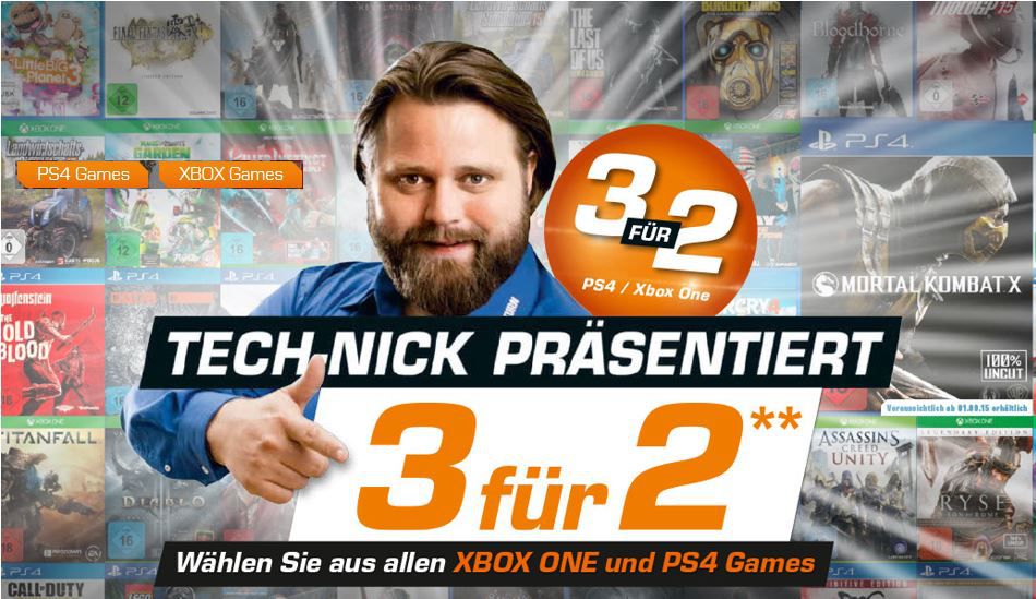 SATURN 3 Games Für PS 4 Oder XBox One Zum Preis Von 2