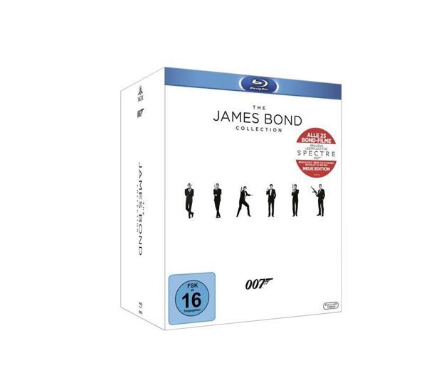 The James Bond Collection 24 Filme Blu-ray [2016] Box Für 69,97€ (statt ...