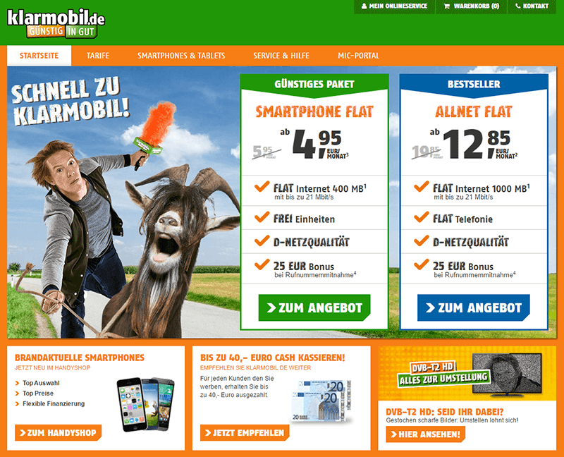 klarmobil Angebote, Deals, Gutscheine, Infos & Rabatte - Oktober 2023