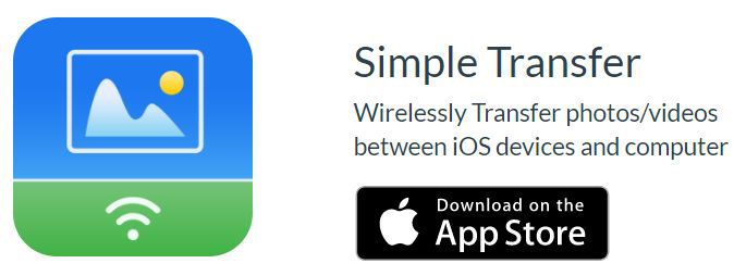 simple file transfer site