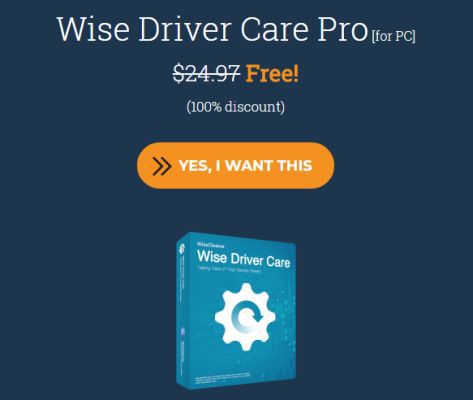 wise care pro driver updater tool