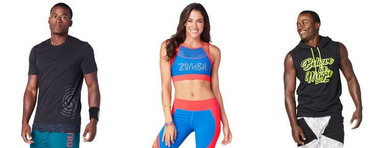 Zumba Fitness Kleidung bei vente-privee - z.B. Sport-BHs ab 12,99€