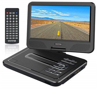 Tragbarer dvd player großer bildschirm