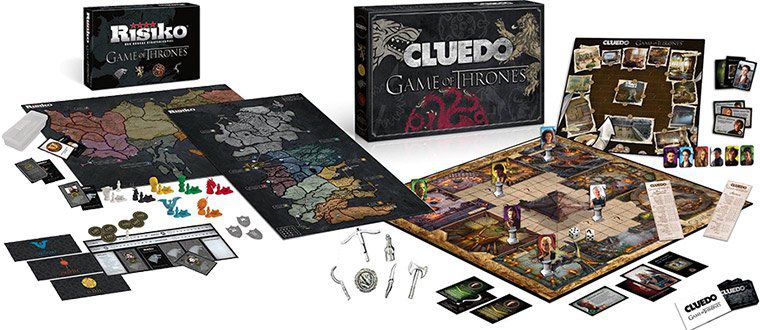 Game Of Thrones Spielesammlungen Von Cluedo, Monopoly & Risiko Z.B ...