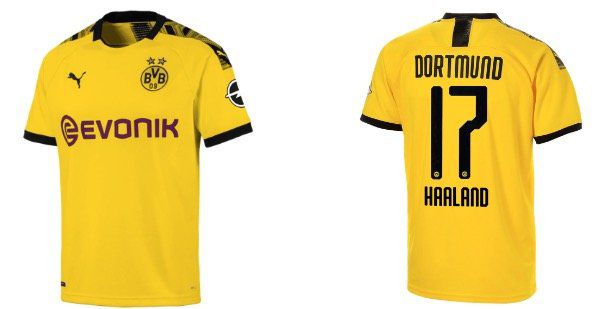 Puma BVB Heimtrikot 2019/2020 Inkl. Original-Beflockung Für 55,91 ...