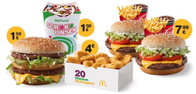 McDonald's Ostercountdown 2021 - heute: 20er Chicken ...