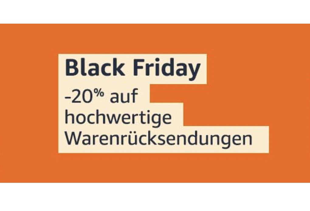 -20% Auf Ausgewählte Warehouse-Deals Bei Amazon Im Rahmen Der Black ...