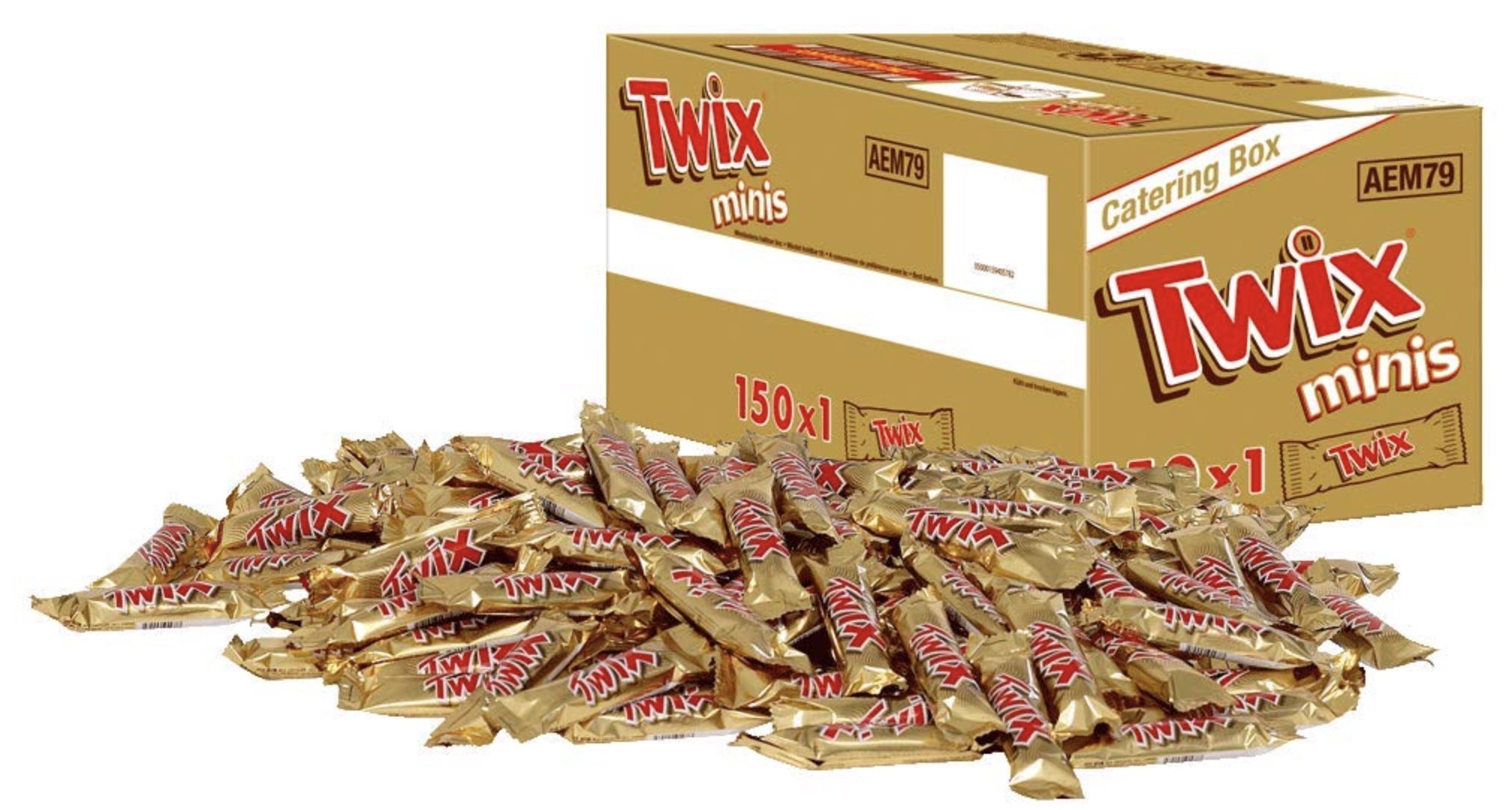 Шоколадные конфеты Twix Minis (1 кг)