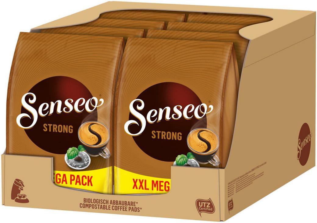 X Senseo Pads Strong Aromatischer Kaffee Megapackungen Xxl X