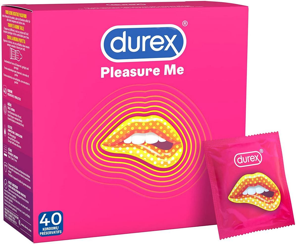 40er Pack Durex Pleasure Me Kondome Mit Rippen Und Noppen Für 1417€ Statt 19€ Prime Sparabo 5825