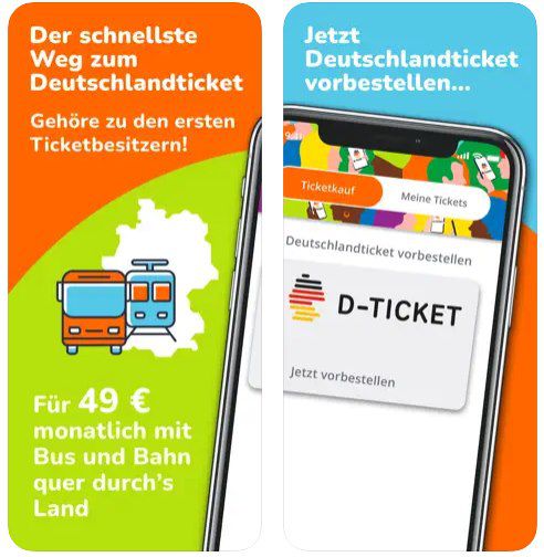 Deutschlandticket-App Verfügbar & 49€ Ticket Vorbestellbar