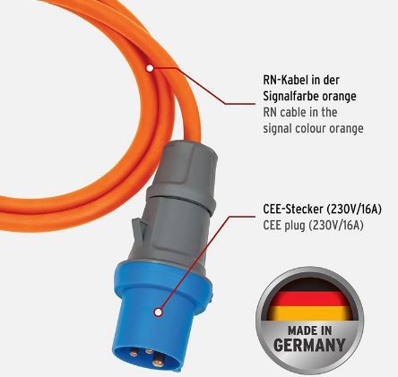 Brennenstuhl CEE Adapter mit Schutzkontakt Kupplung für 15 79 statt 21