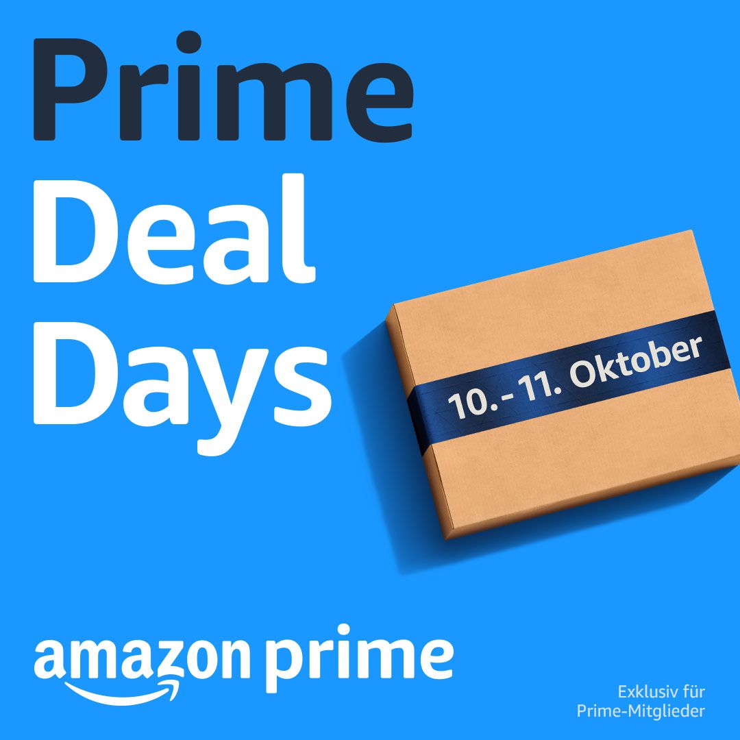 🔥 2. Prime Day! Amazon Prime Days 2023 (10. & 11. Oktober) Ab 0 Uhr