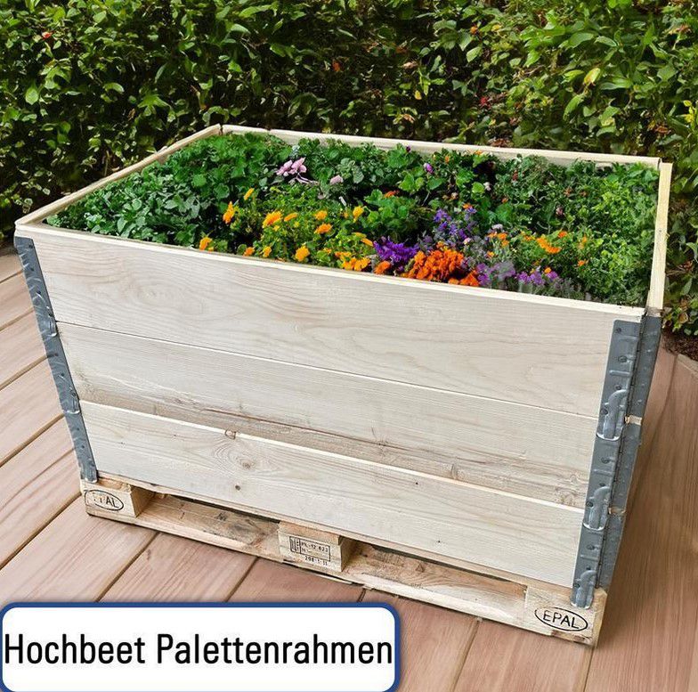 Lefeld Hochbeet steckbarer Paletten Aufsatzrahmen für 39,90€ (statt 45€)