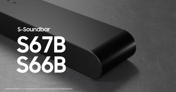 HW-S66B S-Soundbar 299€) 239€ (statt Samsung für 5.0-Kanal