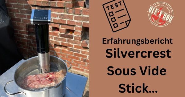 Silvercrest SVSS Smart Sous-Vide-Stick 99€) 1200 (statt 55,94€ A1 für