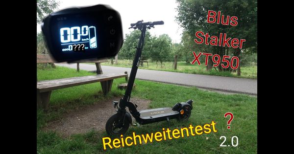 10 inkl. (statt XT950 mit Zoll Zulassung Reifen Blu:s 564,61€ Stalker E-Scooter 684€) für