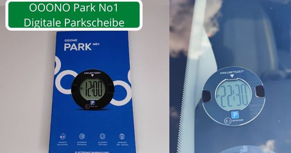 ooono Park Elektronische Parkscheibe mit Zulassung für 19,95€ (statt 28€)