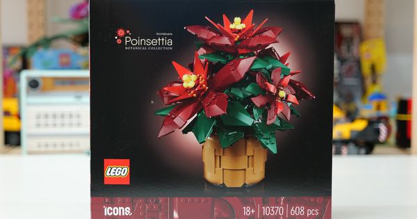 Lego Icons Weihnachtsstern Bauset F R Statt